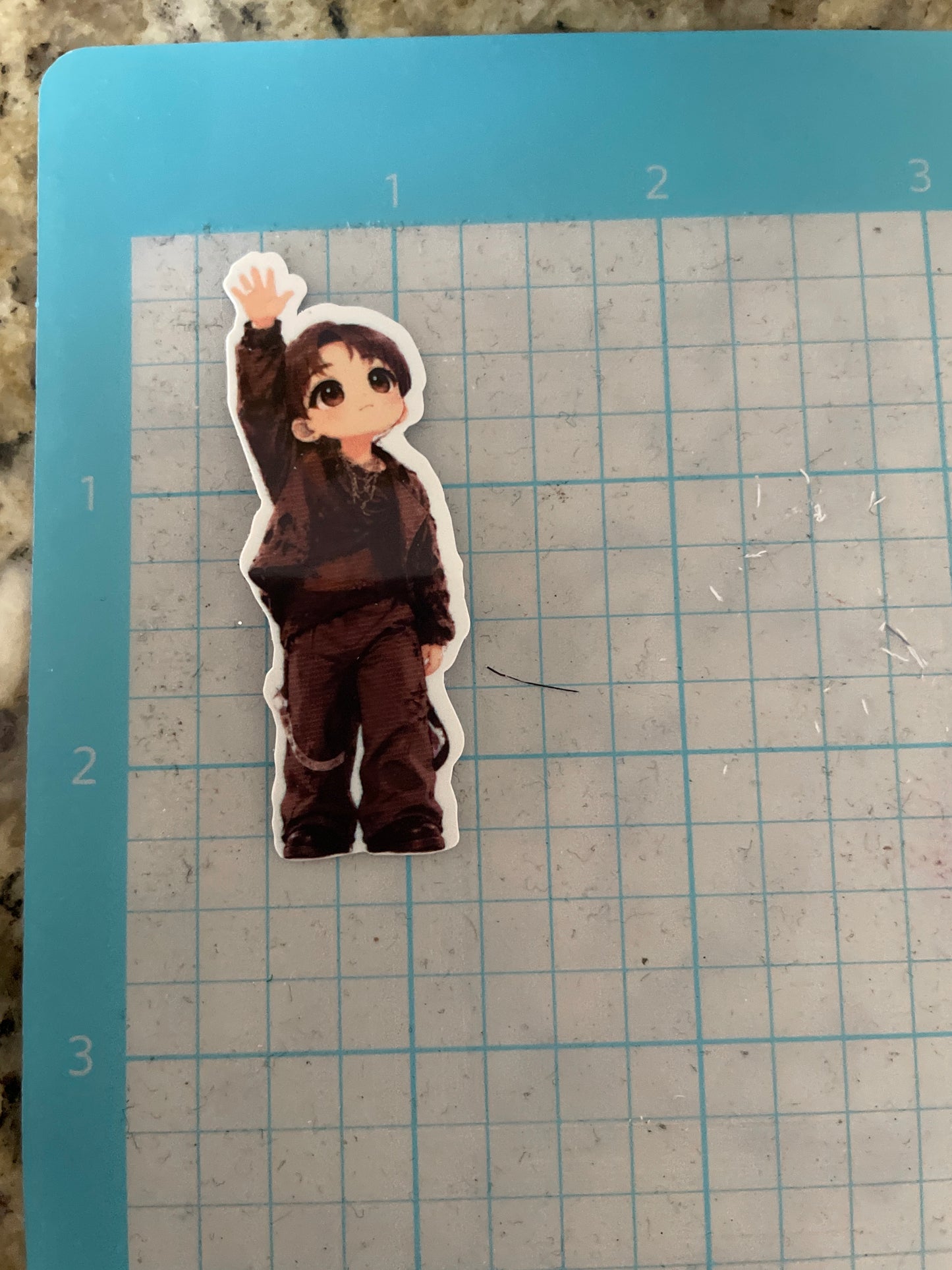 BTS in Brussels chibi pack