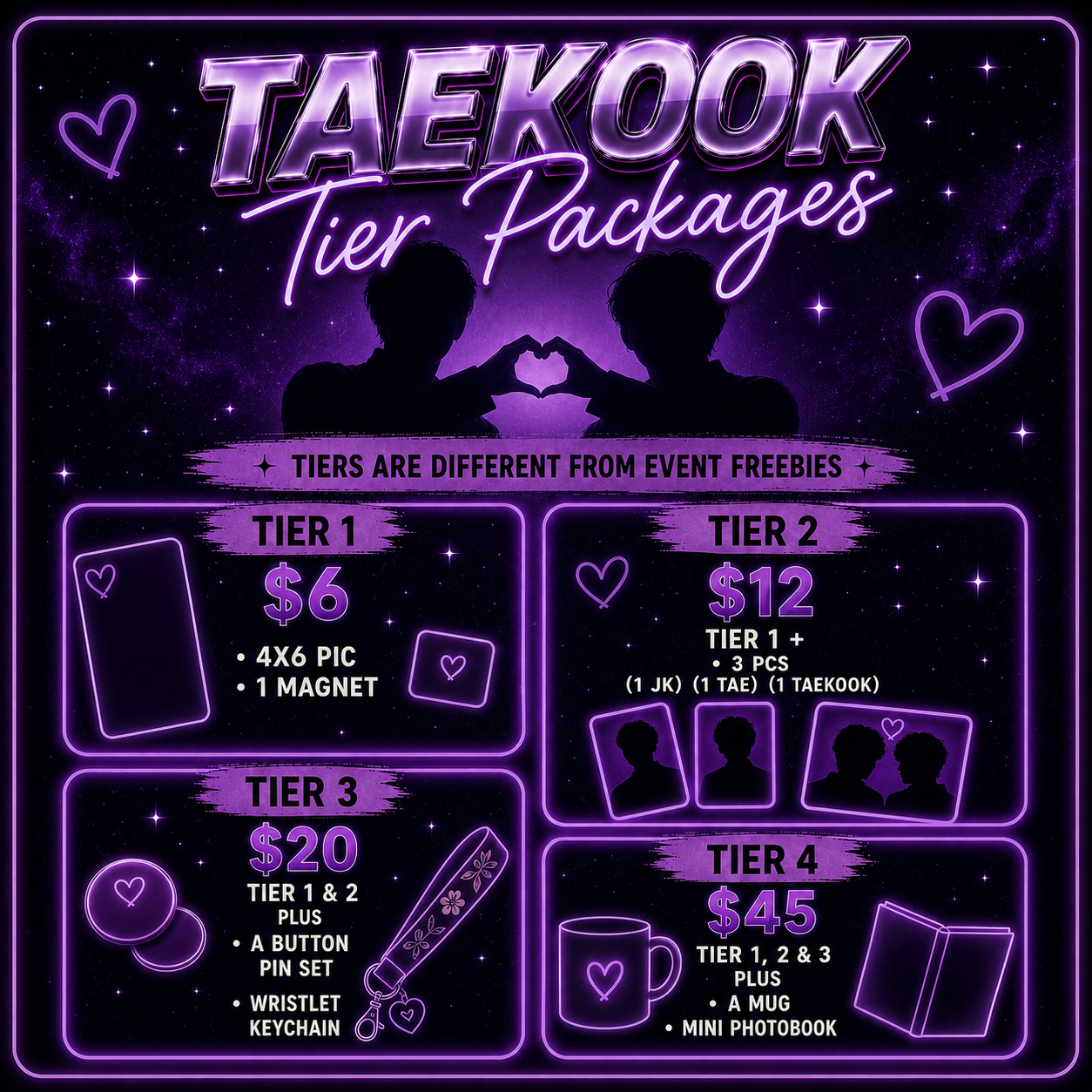 TaeKook Tiers