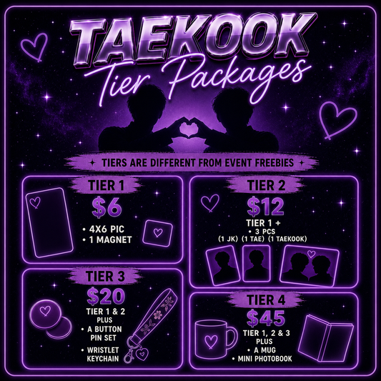 TaeKook Tiers