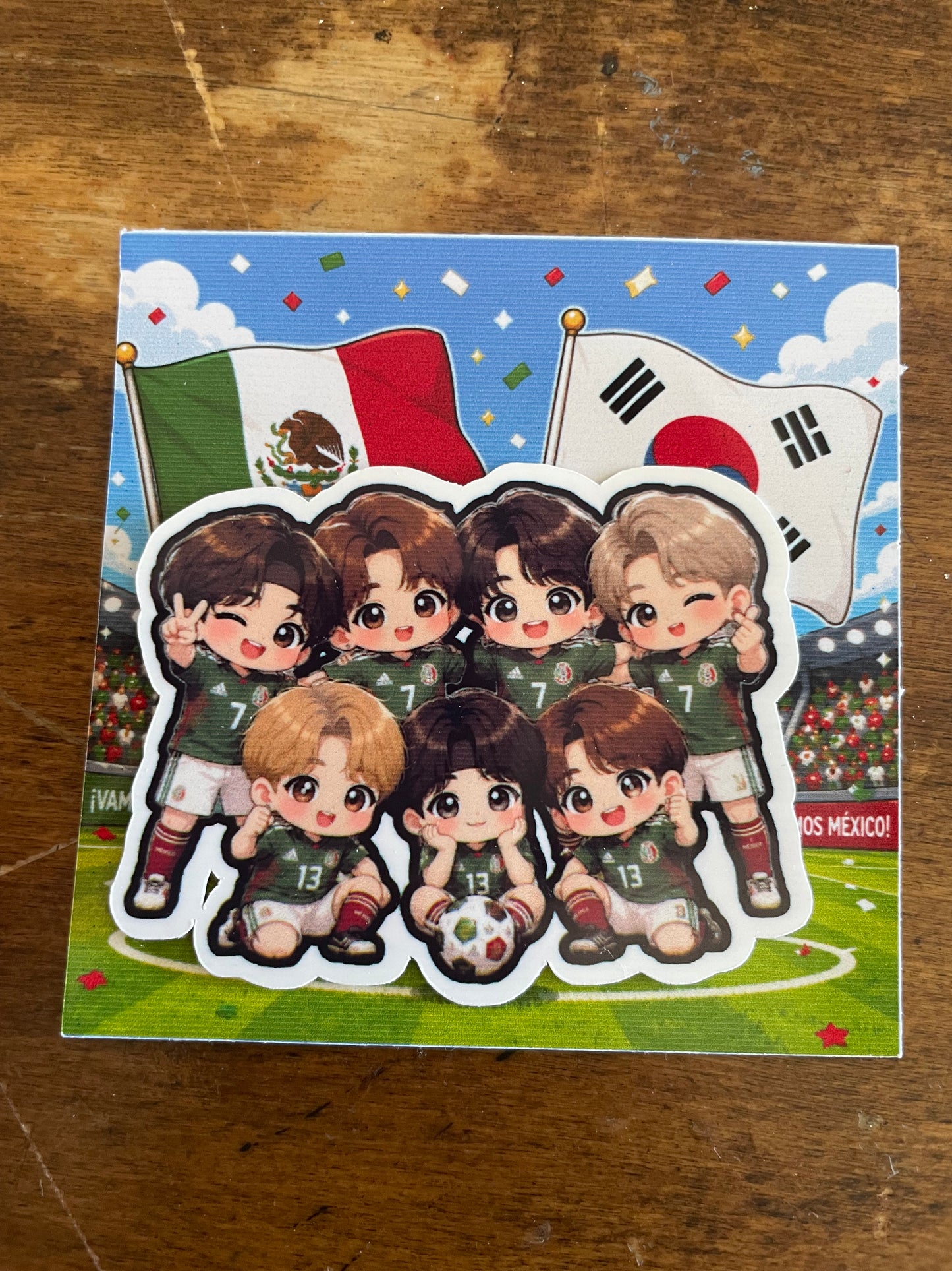 TEAM JERSEY CHIBI STICKERS